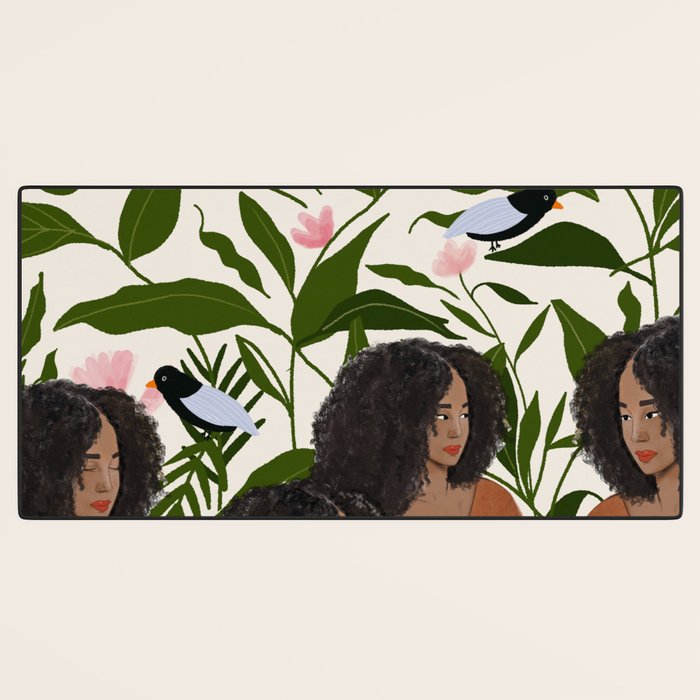 Aanu the plant lady  Desk Mat Gallery Image 3