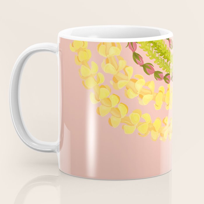 Lei Drape Puakenikeni Pakalana Lokelani Coffee Mug Gallery Image 3
