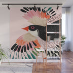 Colorful Wings Wall Mural Gallery Image 1