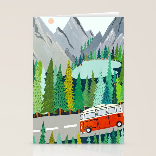 New Zealand Camper Stationery Card Gallery Image 1