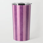 STRIPES - 004 - purple Travel Mug Gallery Image 1