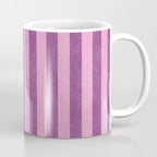 STRIPES - 004 - purple Coffee Mug Gallery Image 1