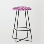 STRIPES - 004 - purple Stool Gallery Image 1