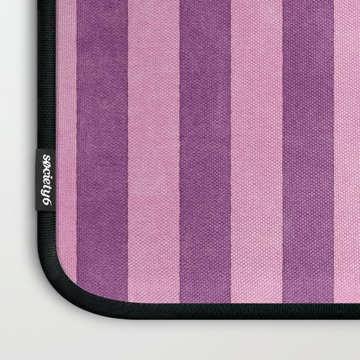 STRIPES - 004 - purple Laptop Sleeve Gallery Image 3
