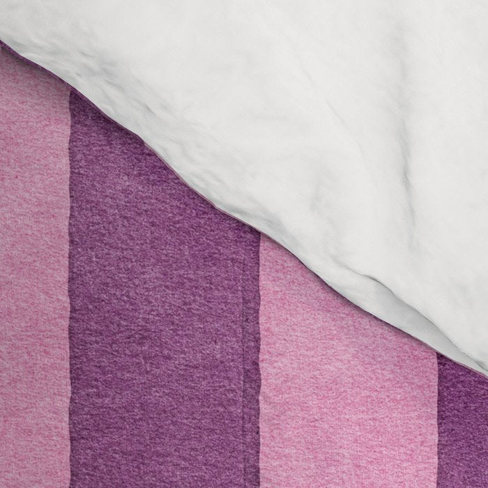 STRIPES - 004 - purple Comforter Gallery Image 4