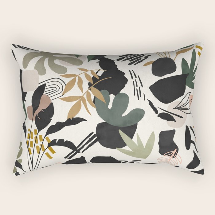 Modern simple jungle 52 Rectangular Pillow Gallery Image 1