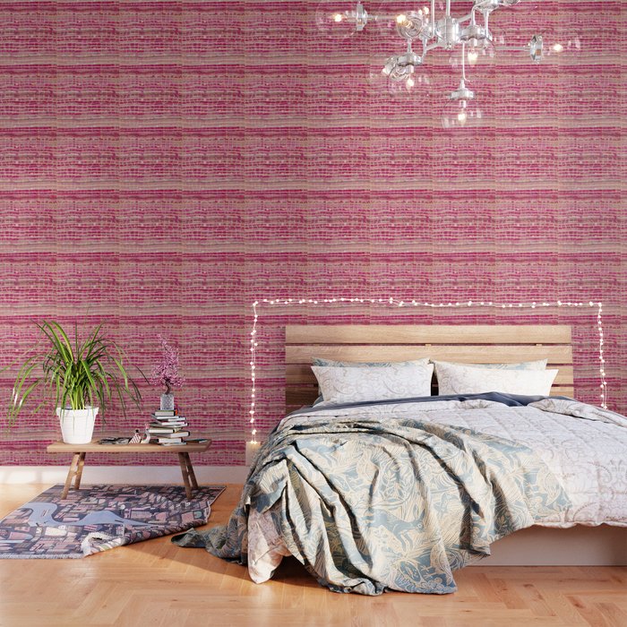 Moroccan Kilim Colorful Vintage Geometric Print Wallpaper Gallery Image 3