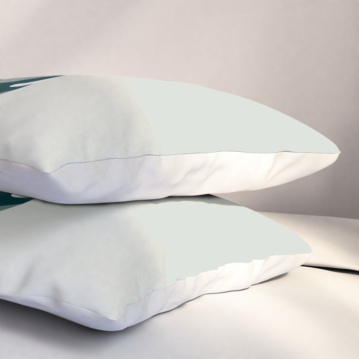 Cat and Plant 38 Pillow Sham Gallery Image 3