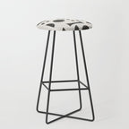 Playful Bauhaus geometric black shapes Stool Gallery Image 1