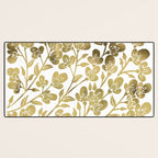 Cherry Blossoms - Gold Palette Desk Mat Gallery Image 3