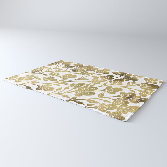 Cherry Blossoms - Gold Palette Rug Gallery Image 3
