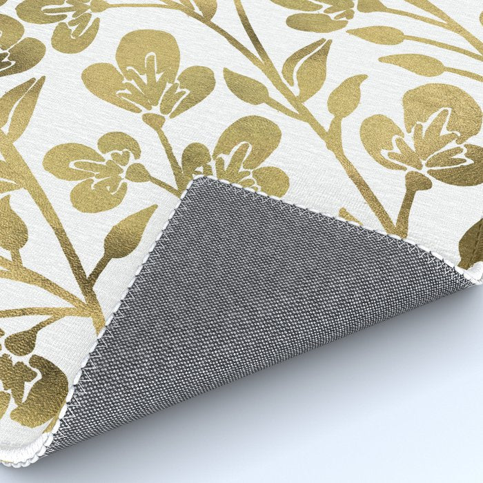 Cherry Blossoms - Gold Palette Rug Gallery Image 4