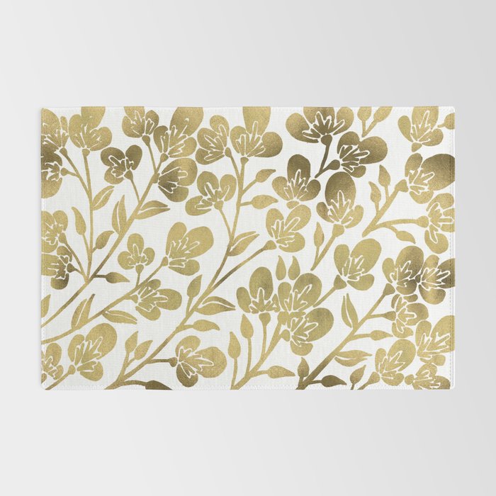Cherry Blossoms - Gold Palette Rug Gallery Image 2
