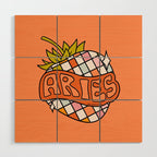 Aries Strawberry Wood Wall Art Gallery Image 1