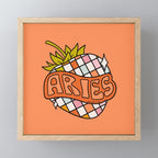 Aries Strawberry Mini Art Print Gallery Image 1