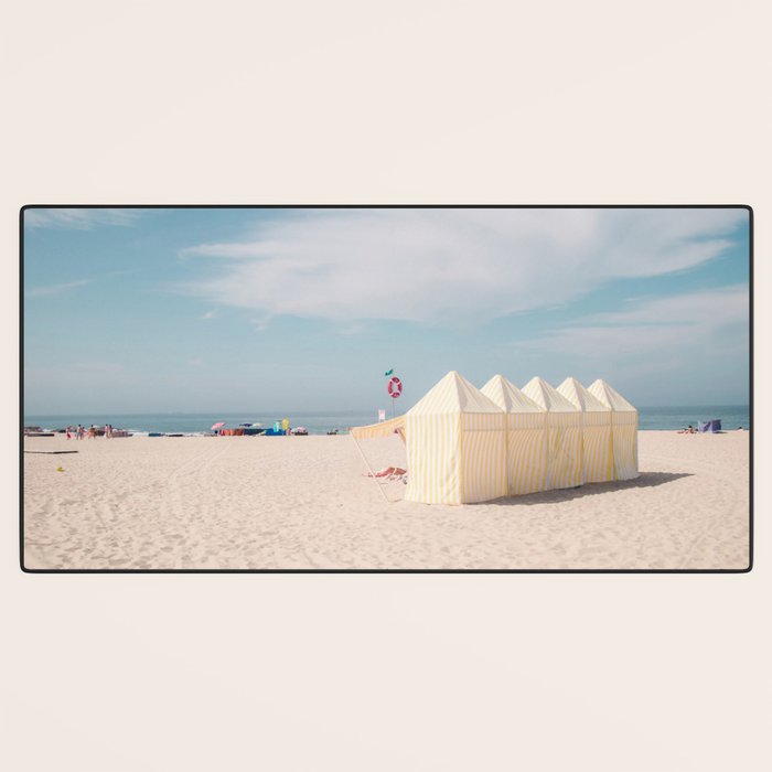 Beach Summer Vibes - ocean travel photography Desk Mat Gallery Image 3