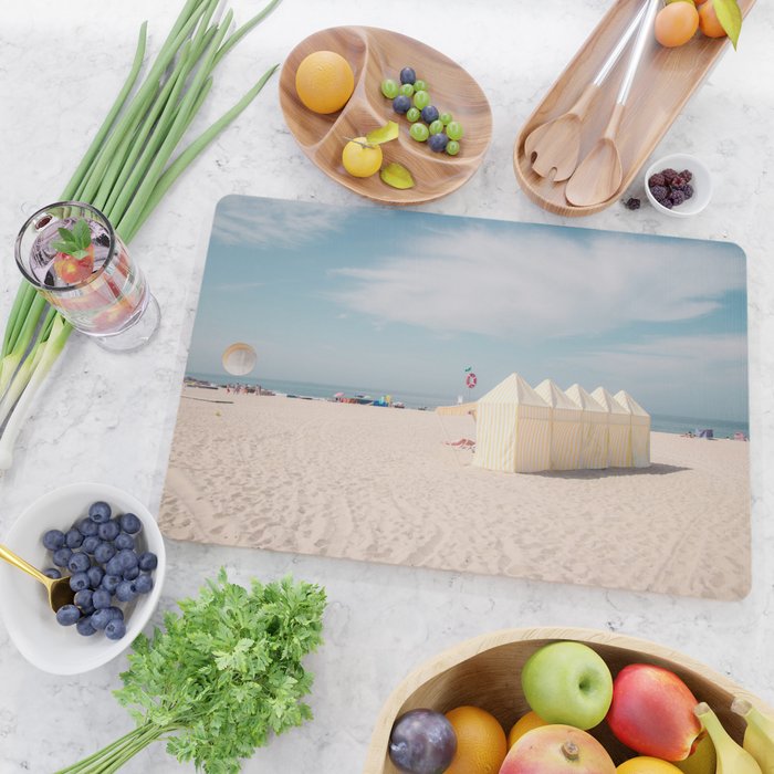 Beach Summer Vibes - ocean travel photography Cutting Board Gallery Image 2