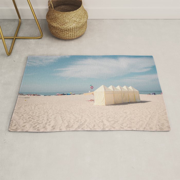 Beach Summer Vibes - ocean travel photography Rug Gallery Image 1