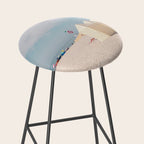 Beach Summer Vibes - ocean travel photography Stool Gallery Image 2
