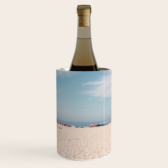 Beach Summer Vibes - ocean travel photography Wine Chiller Gallery Image 2