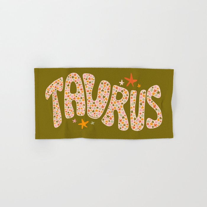 Starry Taurus Bath Towel Gallery Image 1