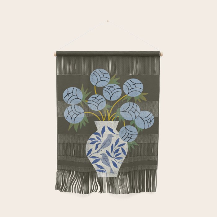 Bird Vase Bouquet Wall Hanging Gallery Image 1