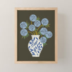 Bird Vase Bouquet Mini Art Print Gallery Image 1