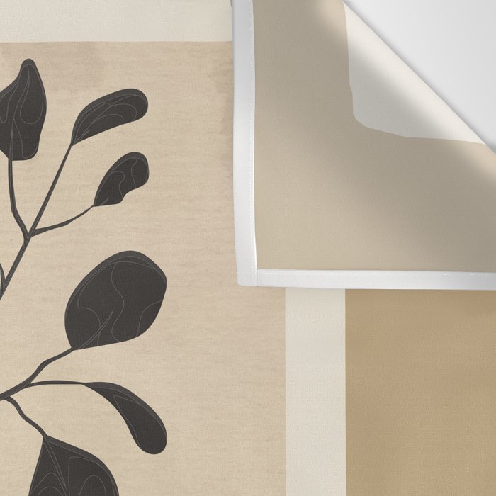 Modern Minimal Branch 1 Wall Tapestry Gallery Image 3