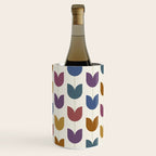 Spring Tulips VIII Multicolor Mid Century Flowers Wine Chiller Gallery Image 3