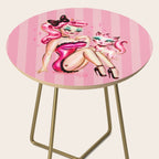 Smitten Kitten Pinup Doll Side Table Gallery Image 2
