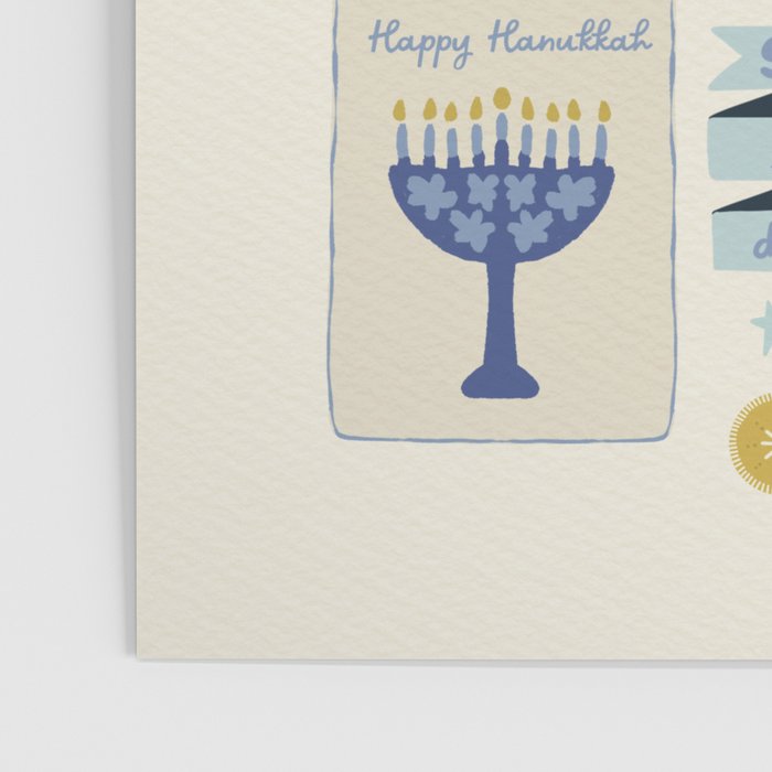 Hanukkah Banners, Signs, and Pennants Poster Gallery Image 3