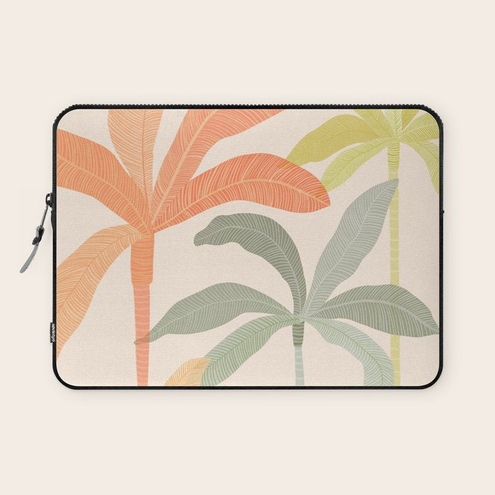 Tropical Palm Grove Laptop Sleeve Gallery Image 1