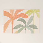 Tropical Palm Grove Welcome Mat Gallery Image 1