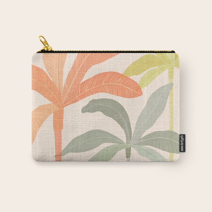 Tropical Palm Grove Carry All Pouch Gallery Image 1
