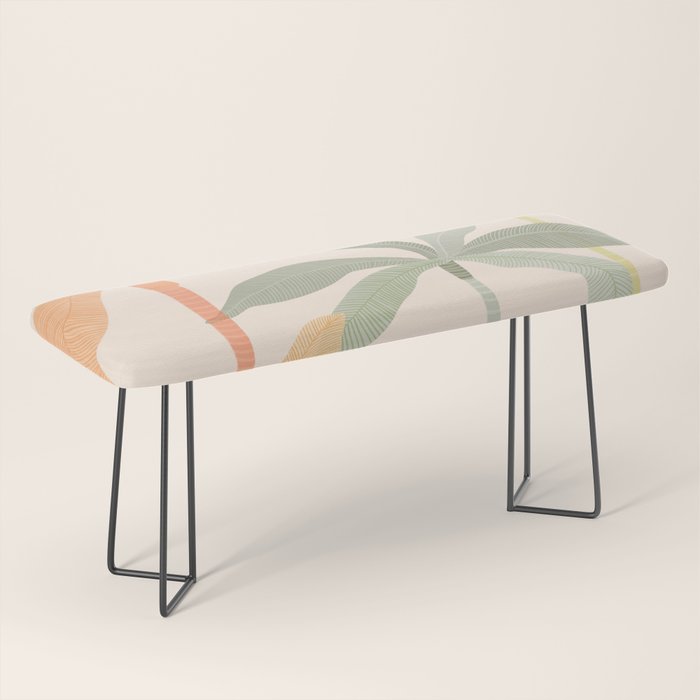 Tropical Palm Grove Bench Gallery Image 1