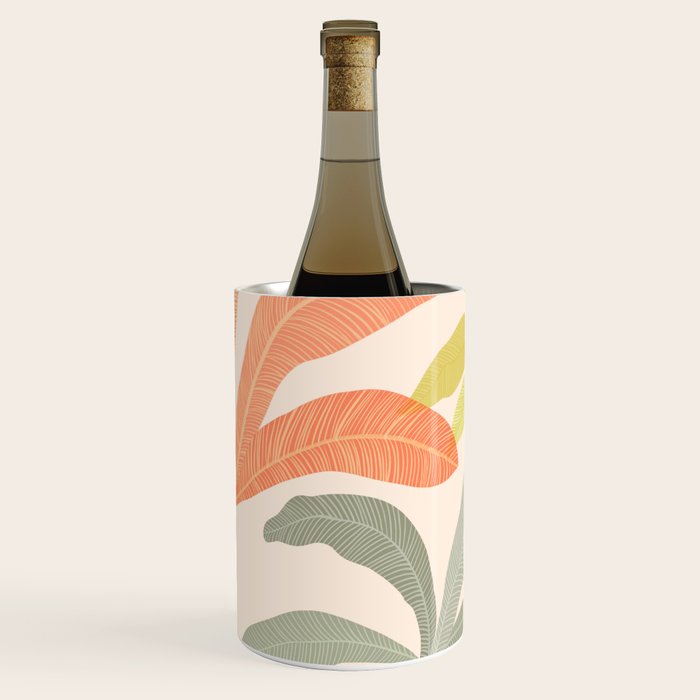 Tropical Palm Grove Wine Chiller Gallery Image 1