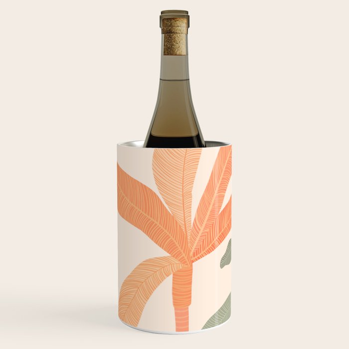 Tropical Palm Grove Wine Chiller Gallery Image 2