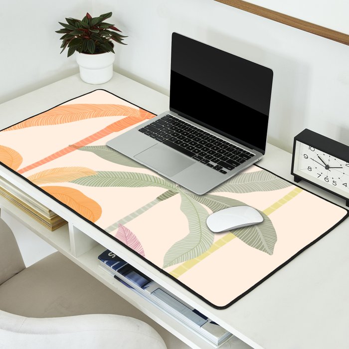 Tropical Palm Grove Desk Mat Gallery Image 2