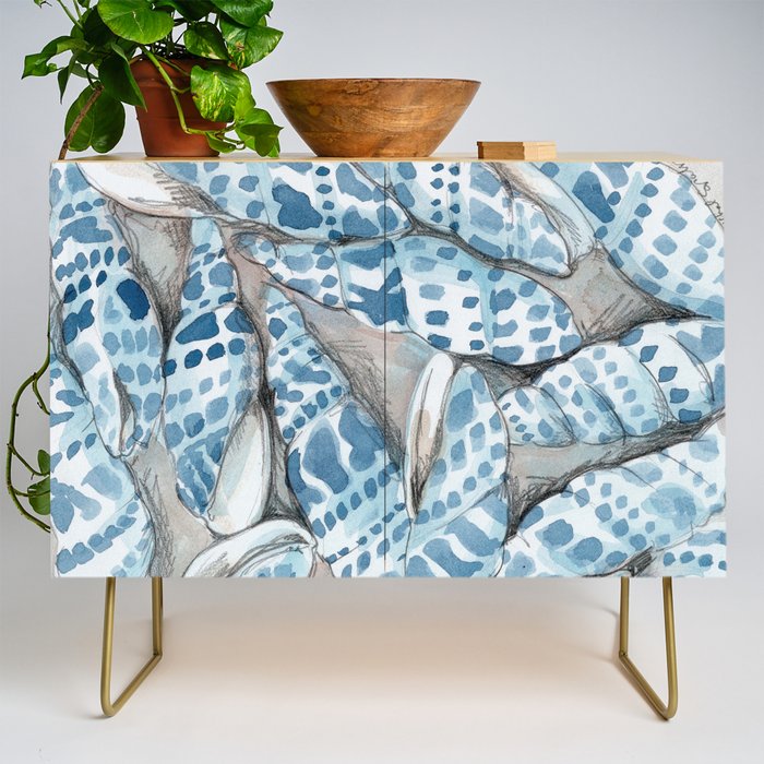 Blue Dot Shells Credenza Gallery Image 1