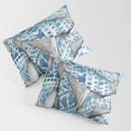 Blue Dot Shells Pillow Sham Gallery Image 3