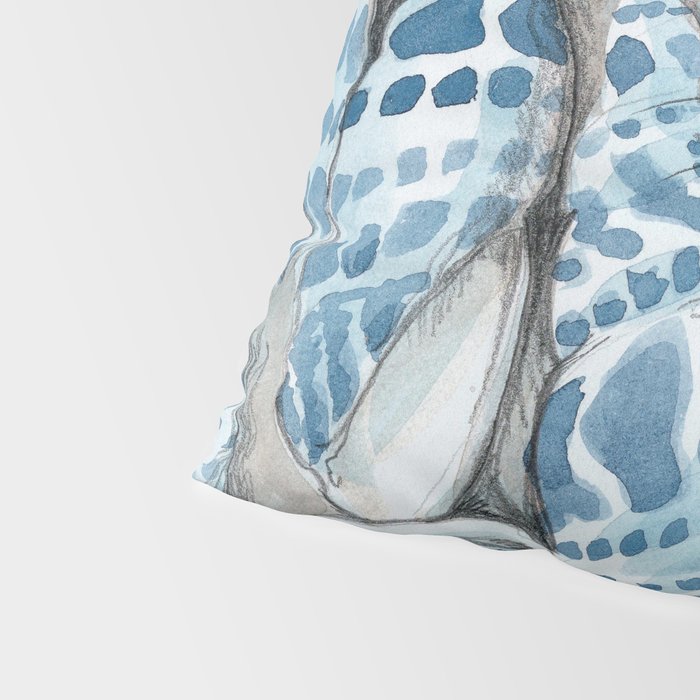 Blue Dot Shells Pillow Sham Gallery Image 4