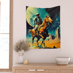 The Space Cowboy Wall Tapestry Gallery Image 2