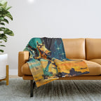 The Space Cowboy Throw Blanket Gallery Image 1