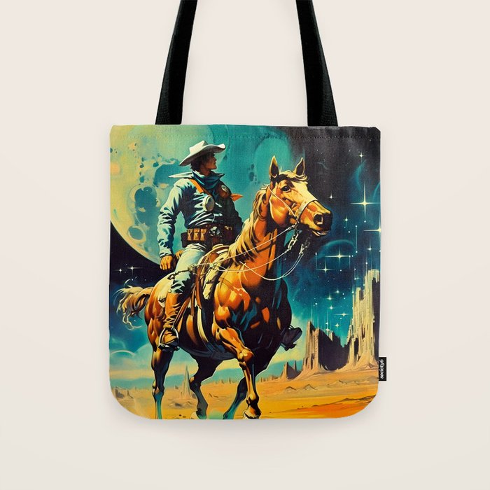 The Space Cowboy Tote Bag Gallery Image 1