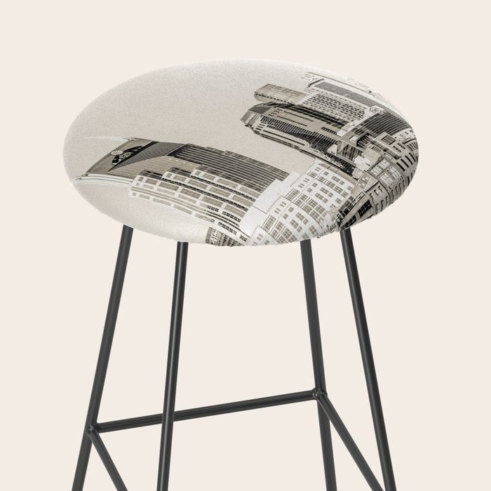 Nashville No. 3 in Sepia Stool Gallery Image 2