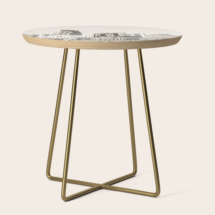 Nashville No. 3 in Sepia Side Table Gallery Image 1