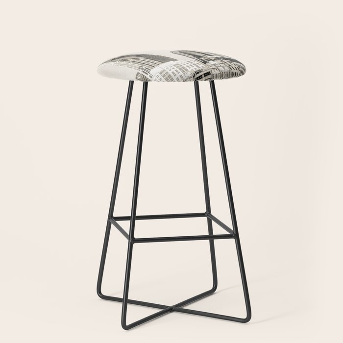 Nashville No. 3 in Sepia Stool Gallery Image 1