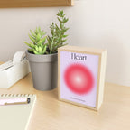 Heart: Aura Gradient 04 Mini Art Print Gallery Image 2