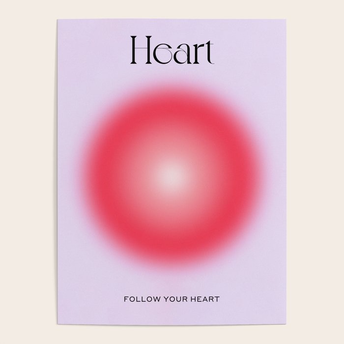Heart: Aura Gradient 04 Poster Gallery Image 4