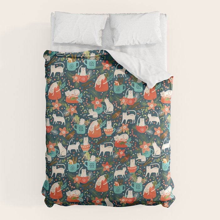 Spicy Kittens Duvet Cover Gallery Image 1